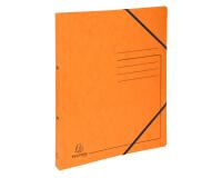 Classeur 2 anneaux 15mm carte lustrée imprimée - A4 - Orange
