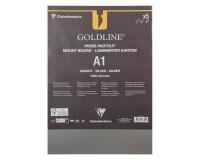 Goldline contrecollé pour passe-partout paquet 5F A1 1,25mm - Argent