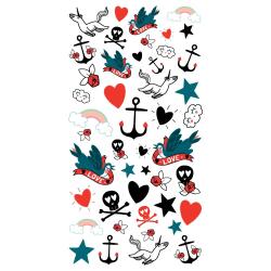 * Décalco tatouages - Assortiment