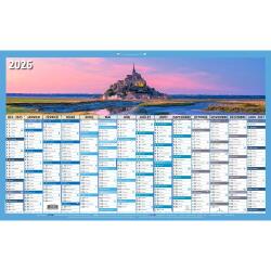 Calendrier France 14 mois 65 x 40,5 cm Annuel Décembre 2025 à Janvier 2026 - Visuel