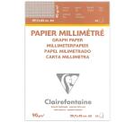 Vélin Millimétré bloc collé 50F A3 90g