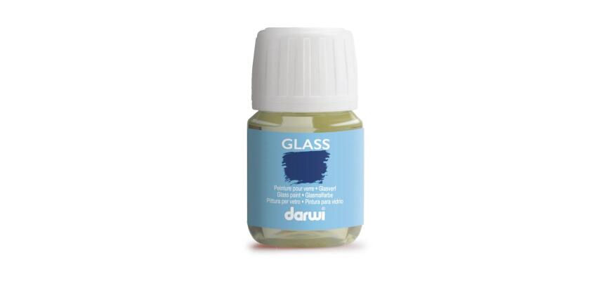 DARWI Flacon de 30 ml de Medium pour Peinture sur Verre - Transparent