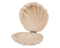 Boîte coquillage 12x12x5cm - Kraft