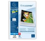 Protège-documents en polypropylène semi rigide Kreacover® Chromaline 80 vues - A4 - Incolore