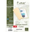 Paquet de 100 chemises Forever® 170 100% recyclé - 24x32cm