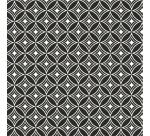 Excellia 80g, rl 50x0,70m Art Déco - Noir & Blanc