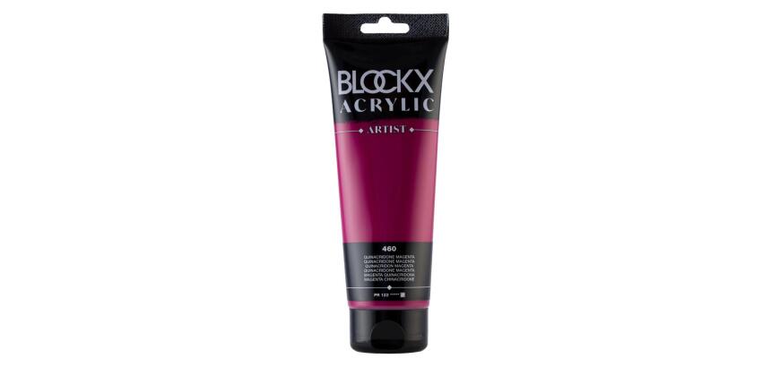 Peinture acrylique fine tube 250ml - Quinacridone magenta