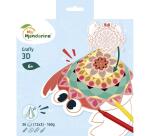 Graffy Pop Mandala 3D, Animaux marins - Bleu