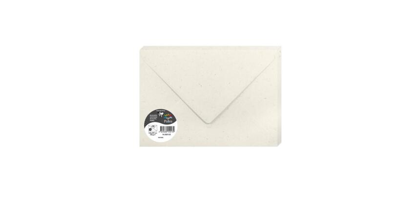 COLLECTION NATURA, Paquet de 20 enveloppes Pollen 162x229mm 120g/m2 - Natura