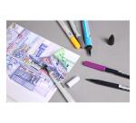 Layout double-face carnet cousu collé 32F A6 220g