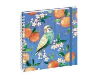 Agenda de bureau Lady 18S spiralé Sophie Adde 15 x 17 cm Semainier Janvier à Décembre 2026 - Visuel