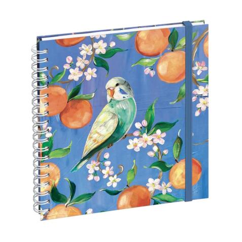 Agenda de bureau Lady 18S spiralé Sophie Adde 15 x 17 cm Semainier Janvier à Décembre 2026 - Visuel