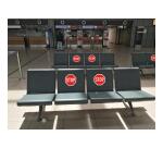 Plaque de signalisation 'STOP'