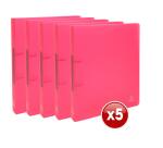 Classeur 2 anneaux 30 mm polypropylène Chromaline - A4 maxi