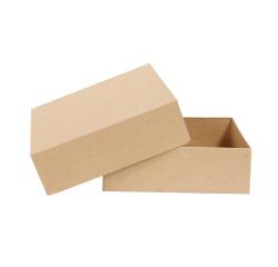 Boîte carrée 16x16x5cm - Kraft