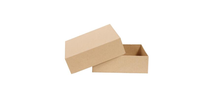 Boîte carrée 16x16x5cm - Kraft