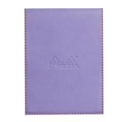 Rhodiarama porte-bloc avec porte-crayon + bloc N°12 ligné - Iris
