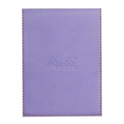 Rhodiarama porte-bloc avec porte-crayon + bloc N°12 ligné - Iris