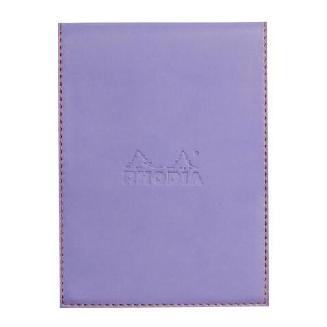 Rhodiarama porte-bloc avec porte-crayon + bloc N°12 ligné - Iris