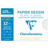 Dessin à Grain pochette 12F A4 125g
