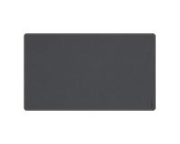 Rhodiarama sous-main souple S (60x35 cm) simili cuir italien - étui kraft - Titane