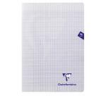 Cahier piqué Mimesys A4 96 pages grands carreaux couverture polypropylène