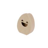 Boîte oeuf sourire S 4x10x12cm - Kraft