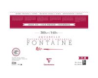 Fontaine paquet 4 bords frangés 25F 56x76cm 300g grain fin