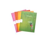 Cahier Dessin scolaire piqué 7000 17x22 cm 16 pages uni 90 g - Assortis