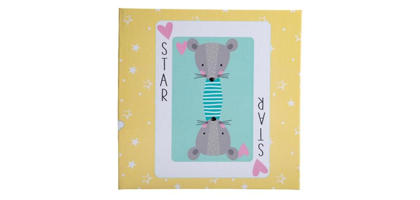 Album photos livre 30 pages blanches - Format 25x25cm - CARTE DE JEU