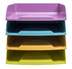 Set da 4 vaschette portacorrispondenza Combo Styli Pop N'Co - Colori assortiti