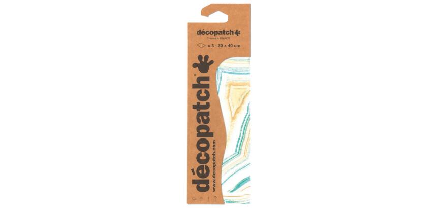Pochette 3 Feuilles Identiques Ref 856 - Bleu