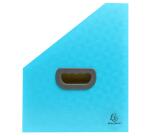 Trieur porte-revue 12 compatiments PP recyclé Pop'N Co - Cyan