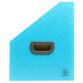 Trieur porte-revue 12 compatiments PP recyclé Pop'N Co - Cyan