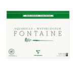 Fontaine bloc collé 4 côtés 25F 36x48cm 300g grain torchon