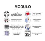 MODULO A4 10 black/shades of grey glossy - Shades of grey