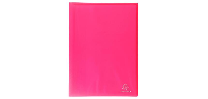Portalistino Chromaline polipropilene flessibile tras, 30 buste liscio - A4
