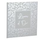 Livre d'or 140 pages tranche argent AutentiK