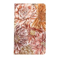 Rhodia collection ORANGE Botanique - carnet piqûre 7,5x12 cm ligné, 48 pages - Bouquet fleuri