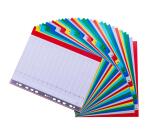 Intercalaires imprimés numériques PP couleurs 12/100e - 31 positions - A4+ - Assorties vives