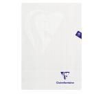 Cahier piqué Mimesys A4 48 pages petits carreaux couverture polypropylène Couleur aléatoire - Assortis