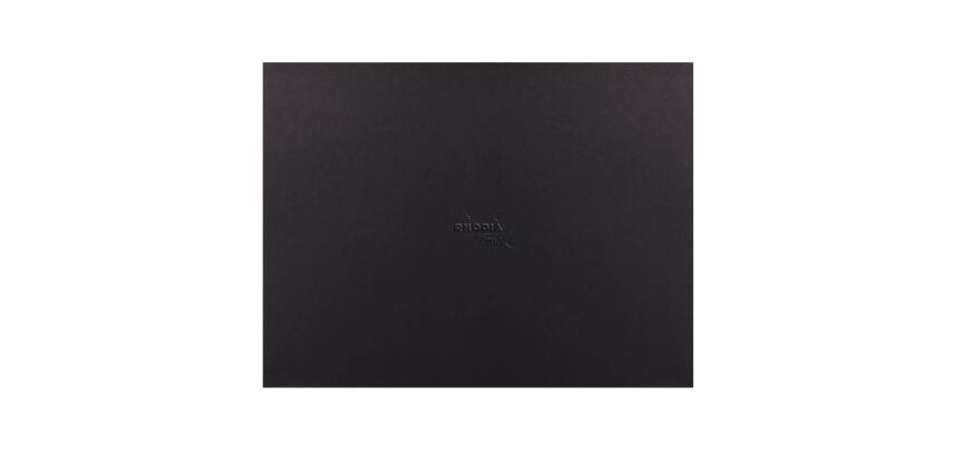 Rhodia Touch Mixed Media Pad, papier Paint'On extra-blanc 250g - A3 paysage, 20 feuillets - Noir