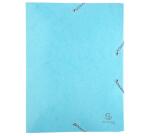 Boite de classement carte lustrée gaufrée pelliculée 1928 - dos de 25mm - A4 - Couleurs assorties