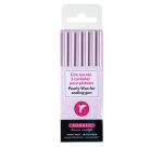 6 bâtons de cire nacrée pour pistolet