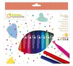 Pochette de 12 feutres - Multicolore