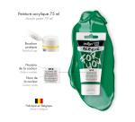 Darwi For You tube de peinture acrylique 75 ml - Vert permanent foncé