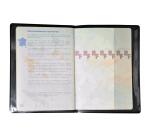 Etui protection RFID Hidentity® Passeport - Noir