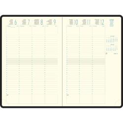 Recharge Agenda de bureau Eurotime 24 16 x 24 cm Semainier Janvier à Décembre 2026