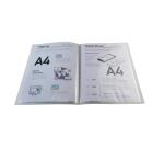 Protège-documents en polypropylène semi rigide Chromaline 80 vues - A4