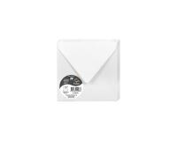 Pollen, Packung mit 20 Umschlägen 140x140 mm, 120g - Perlmuttweiß